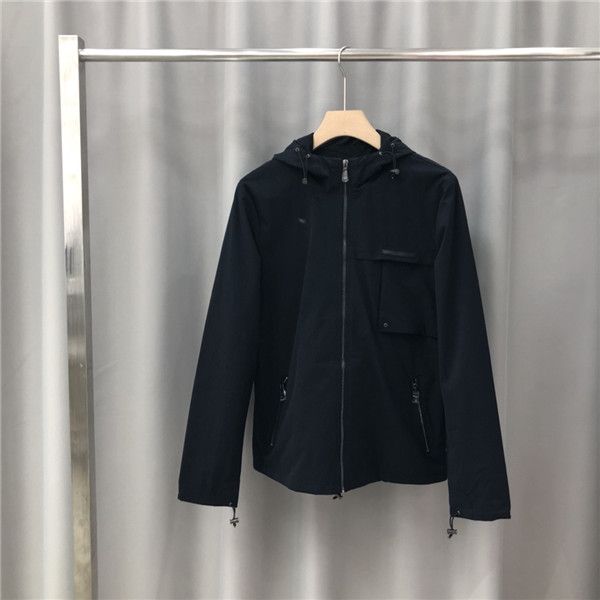 

19fw luxurious brands design prad hooded jackets sweatshirts men women clothes sweater fashion streetwear outdoor hoodies coat, Blue;black