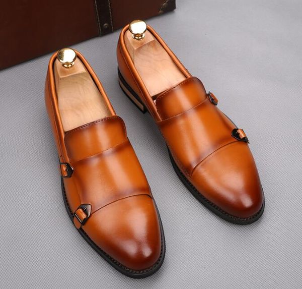 

new mens dress shoes weaving loafers wedding casual shoes zapatos de novio size us 6-9 819, Black