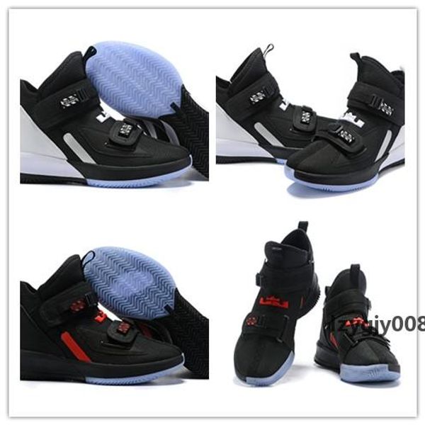 

2019 new los angeles black white soldier xii 12 ep mens basketball shoes for soldiers 12s trainers sneakers size 7-12