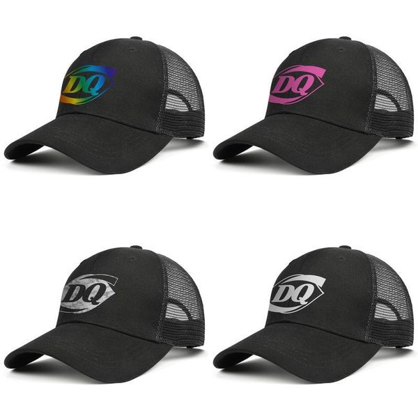 

унисекс dairy queen dq мороженое гей-радужный регулируемая trucker cap папа конструктор популярные vintage бейсбол hat розовый рака молочной, Blue;gray