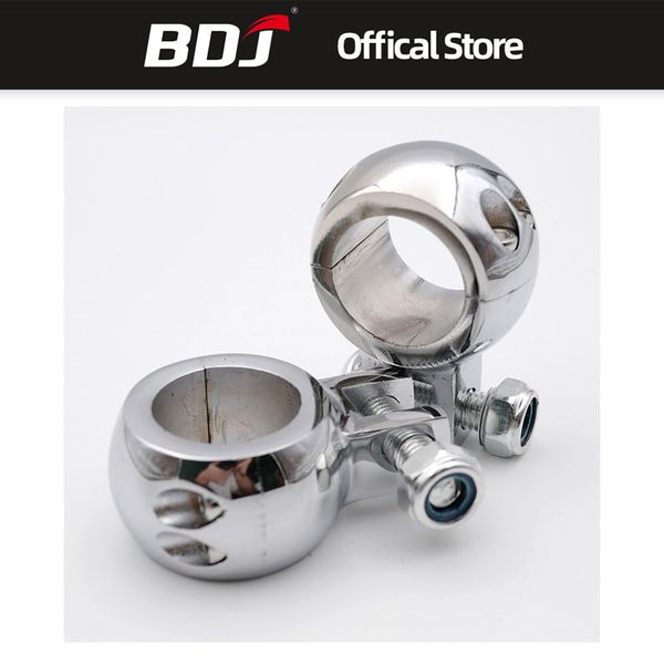 

bdj motorcycle footpeg mounts 1.25" engine guard clamp for dyna fat bob fxdf fxdb