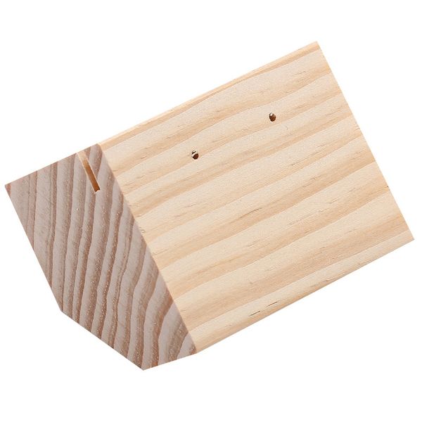 

fashion wood earrings display holder jewelry display stand jewellery showcase wood earrings stand, Pink;blue