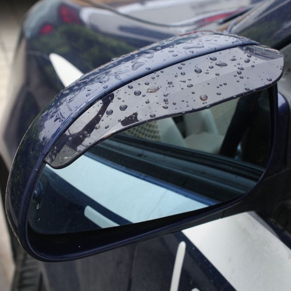 

car rain shield vehicle eyebrow car rearview mirror eyebrow/rain shield/rain cover/cover door visor for pack price