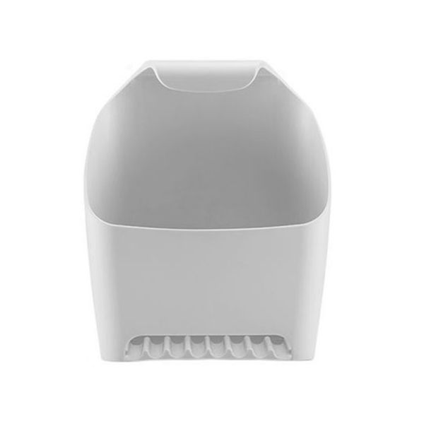 

drainable punch-toiletries shelf hanging basket stackable toiletries bathroom storage basket