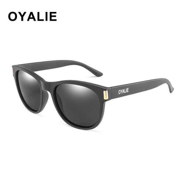 

oyalie new luxury polarized sunglasses oval men women fashion guy's sun glasses eyewear travel oculos gafas de sol, White;black