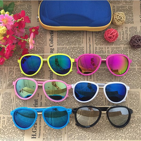 

2020 cute suqare children sunglasses brand kids girls boys toddler sun glasses oculos de sol infantil, Blue