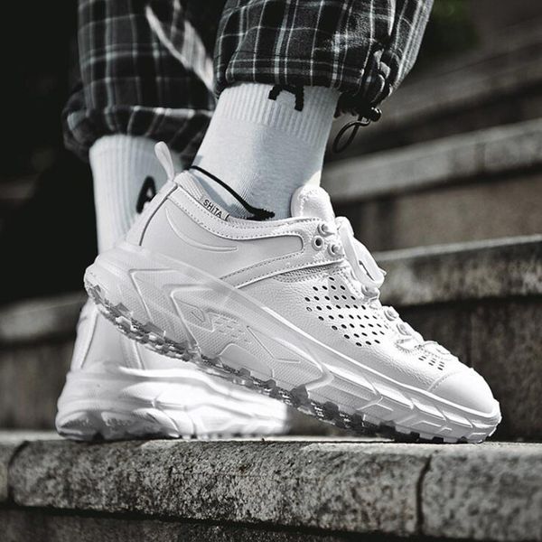 

мужчины кроссовки тройной черный белый army green мода мужчины тренер дышащий мульти открытый спорт sneaker бесплатная доставка размер 40-44