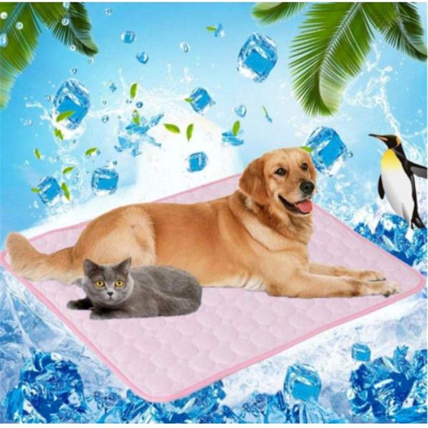 

ultra-thin pet kitten mat cooling thin pet mat for floor bed crate cool dog cushion pad indoor outdoor mattress comfort soft mat