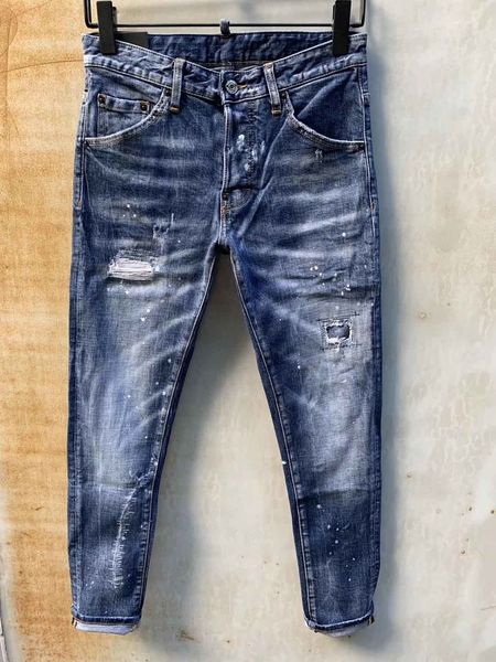 

mens jeans denim jean black ripped pants pour hommes men s italy fashion biker motorcycle rock revival jeans high qgdu2, Blue