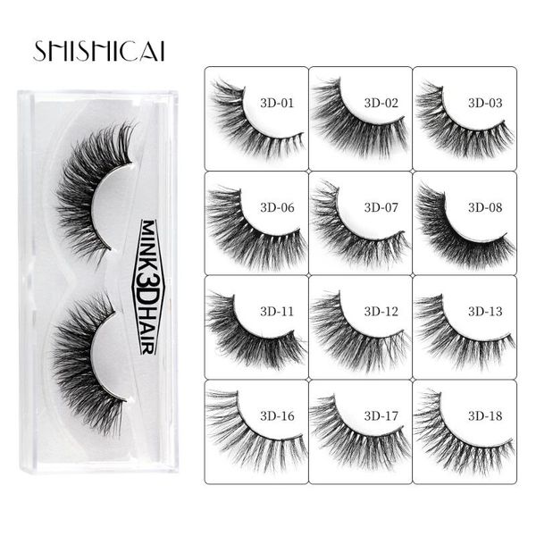 

3d eyelashes mink lashes handmade makeup full strip lashes cruelty fake lash mink eyelashes maquiagem cilio faux cils