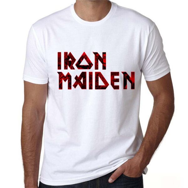 

iron maiden t shirt killers world tour 81 band logo официальные мужские рубашки повседневные рубашки t01118, White