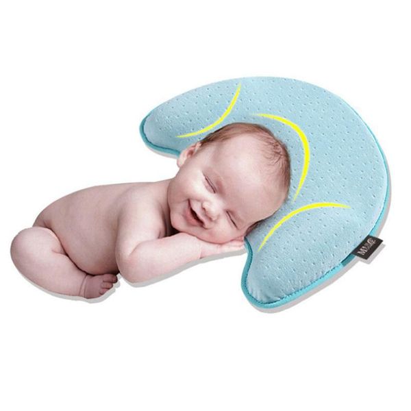 

cotton baby pillow baby supplies 0-1 years old anti-head fixed memory cotton pillow soft and comfortable health