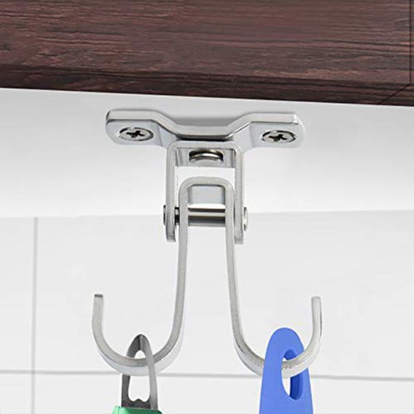 Compre Gancho De Techo De Acero Inoxidable Toalla Doble Robe