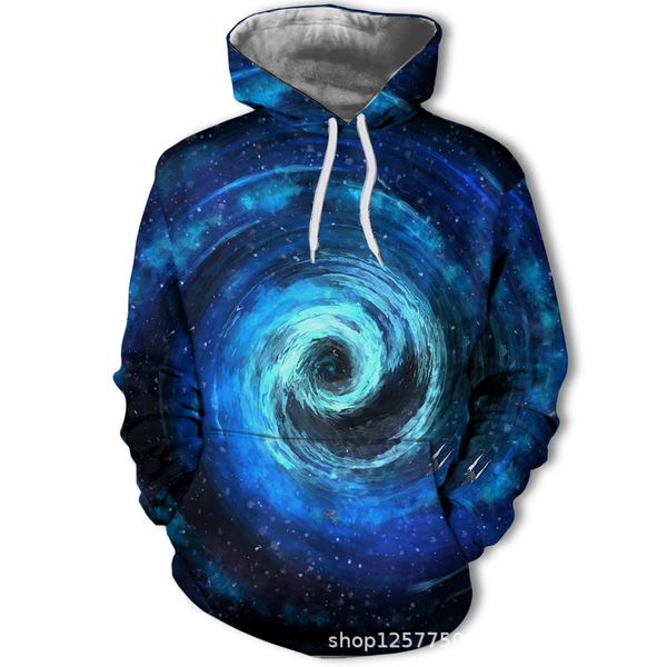 

mens designer blue black hole trend sweater