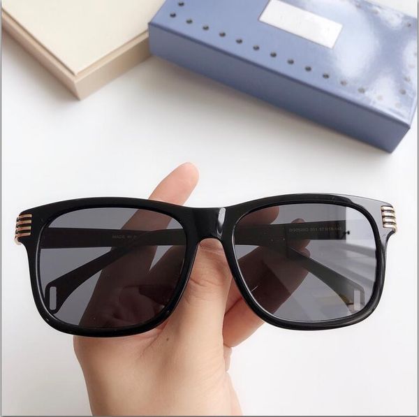 

new fashion women sunglasses 05260 men sunglasses simple and generous men sun glasses outdoor uv400 protection eyewear with case, White;black