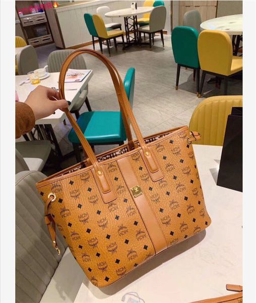 

2020 genuine cowhide leather luxury designer handbags luxury tote clutch shoulder bags purses wallet big capacity shopping bag