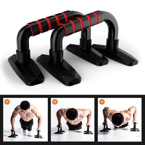 

1pair push up bars бодибилдингу оборудование пены ручки мышц тренировка с коленом мат fh99