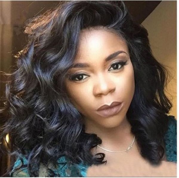 Women Girls Synthetic Wig Hair Long Afro Kinky Curly African Short
