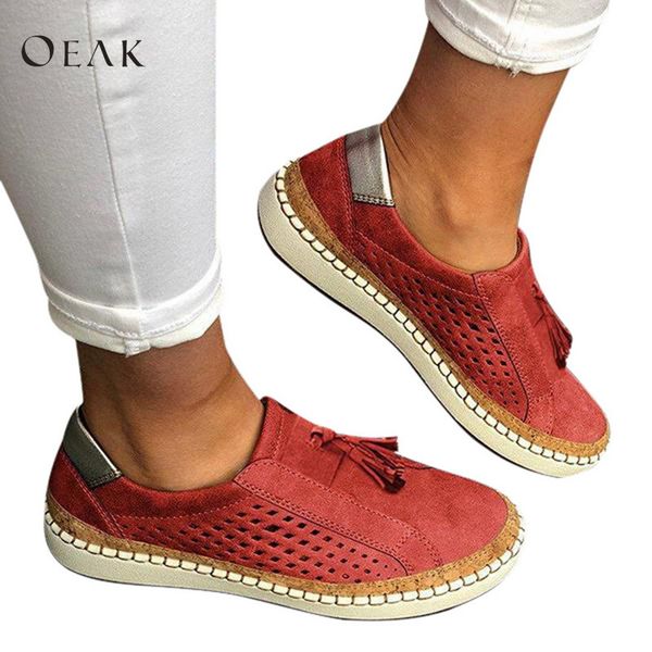 

oeak fashion women's leisure vulcanized flat- shoes sports shoes women's low-up sports flat, Black