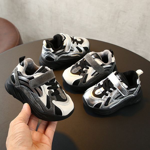 

winter boys casual cotton sneakers girls soft bottom breathable running shoes 1-3 years old children's shoes