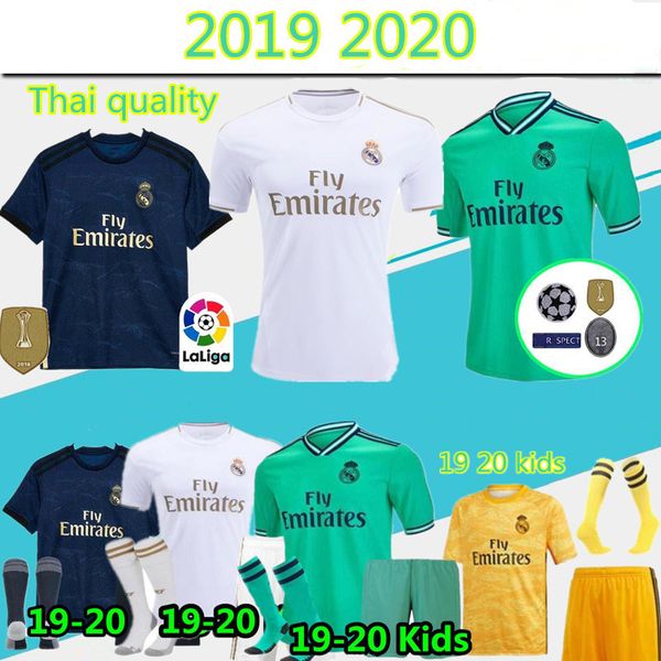 

2019 2020 football jersey modric mariano asensio vinicius jr football shirt bale ramos camiseta 19 20isco maillot clu hazard football jersey, Black;yellow