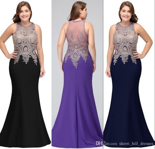 

burgundy lace mermaid long oxblood red evening dresses sheer lace appliqued plus size formal prom dresses robe de soriee dh4253, Black;red