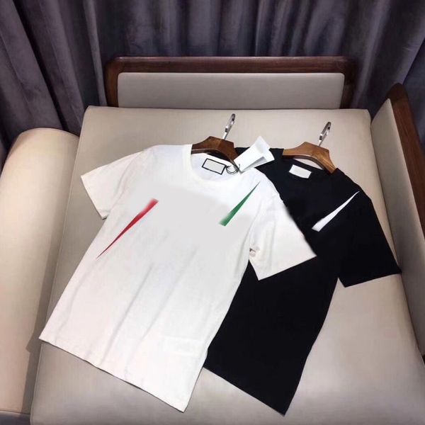 

пл ѬазмеѬ s-5xl мђжкие ђболки 100% лопок женин и мђжин поведневнй оп коѬ, White;black