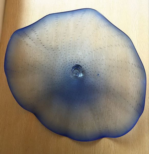 

2020 100% mouth blown borosilicate wedding home wall plates dining room lighting wall lamps