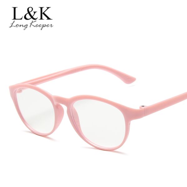 

round kids anti blue light glasses optical frame 2020 new children boys girls computer transparent eyeglasses anti-uv spectacles, White;black