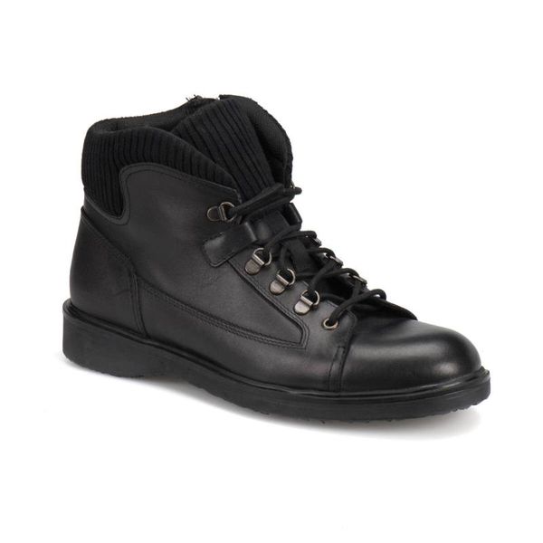 

flo 12242 black men boots forester