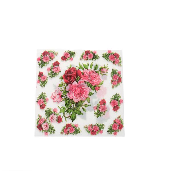 

20pcs 27 styles flower rose animals servilletas decoupage vintage wedding birthday party table napkins paper tissue printed