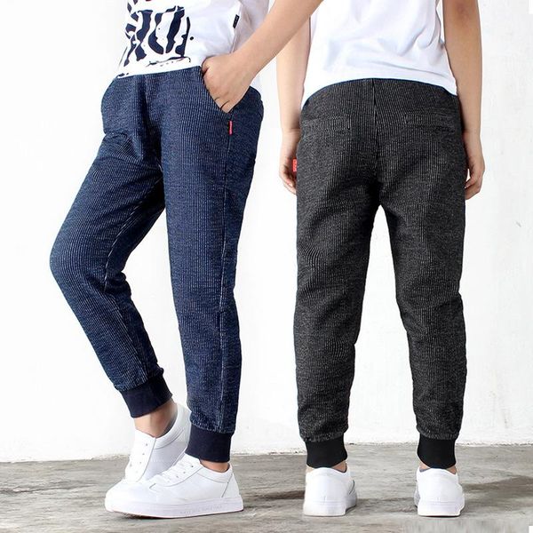 

boys' pants spring and autumn new trousers casual girls jeans baby clothes, Blue