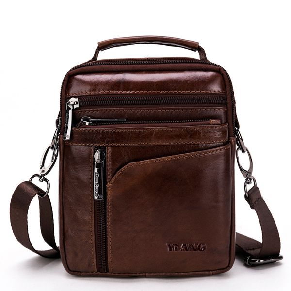

men genuine leather new arrived british style soft material shoulder crossbody bags travel chest pack messenger bag wholesale cj191212