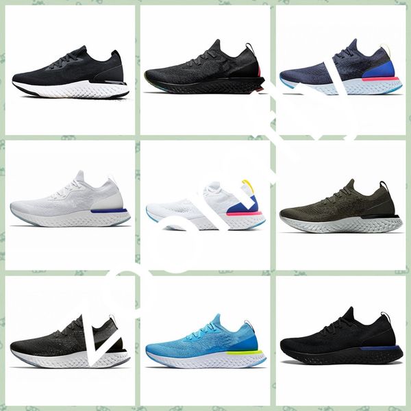 

nrea1a горячая эпическая реагировать в2 s0uth мужчин и женщин вязать летающие воздухопроницаемой сеткой белые кроссовки высокие упругие техн