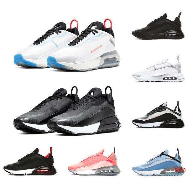 

2090 men women running shoes pure platinum duck camo bred triple black white 2090s mens sports sneakers size 36-45