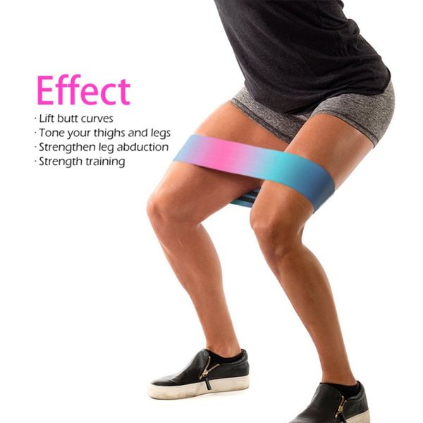 

booty band hip circle loop resistance band workout exercise for legs thigh glute butt squat bands non-slip design