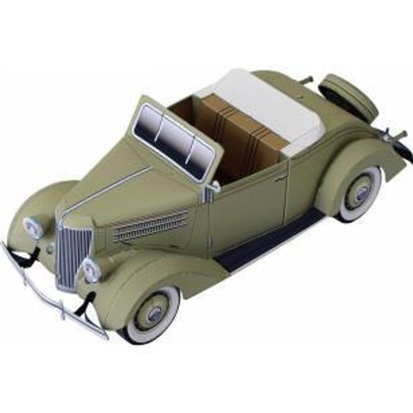 

foo / special convertible cabriolet 3d бумажная модель автомобиля бумажная модель ручной работы diy фальцевальная