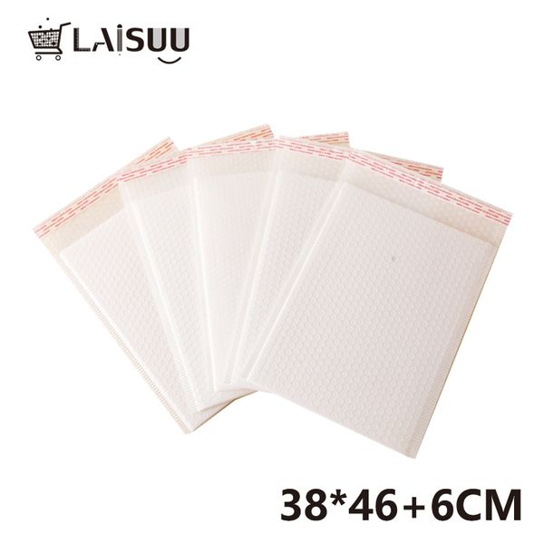 

40pcs 38*46cm white co-extruded film bubble envelope bag clothes express bag clothing thickening shockproof foam bubble