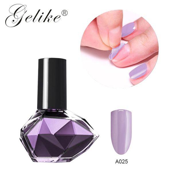 

gelike peel off uv gel polish 10ml easy removal no stain no damag to nail gel nail polish easy peel off removal colorful