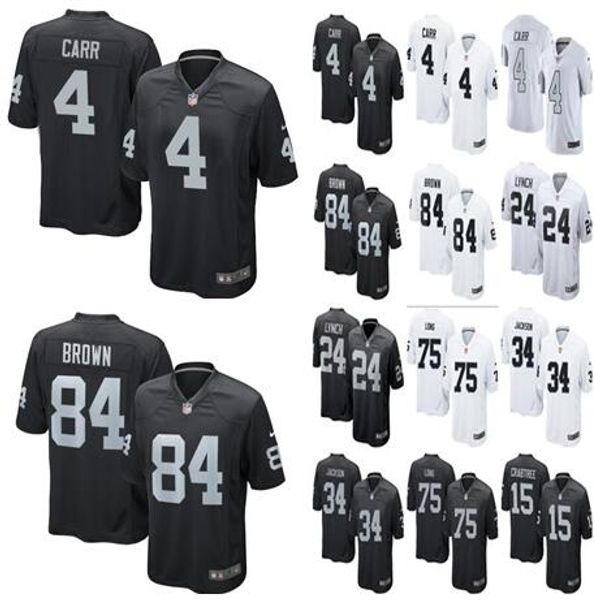 

Men women kid oakland jer ey raider 84 antonio brown 24 mar hawn lynch 4 derek carr 34 bo jack on 75 long football jer ey