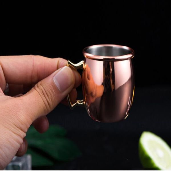 

москва мини рюмки кружка из нержавеющей стали коктейля чашка москва мул чашка мини вино пиво маленького медного кубок ysy320-l
