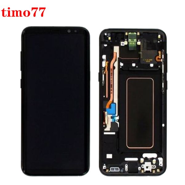 

original for samsung galaxy s8 plus lcd g955 g955f g955a g955fd g955p g955s g950f g950a lcd display touch screen digitizer black ship