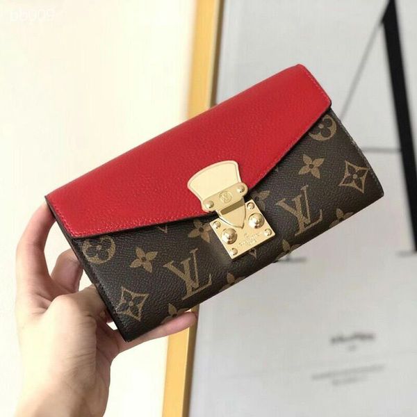 

new women wallet long ladies retro wallets fashion hand clutch bags for women calfskin leather wallet card holder bags for woman gifts