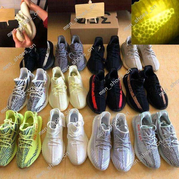

kanye west earth yecheil desert sage running shoes cinder men women cloud white clay static reflective zebra trainers sneakers a0622-5