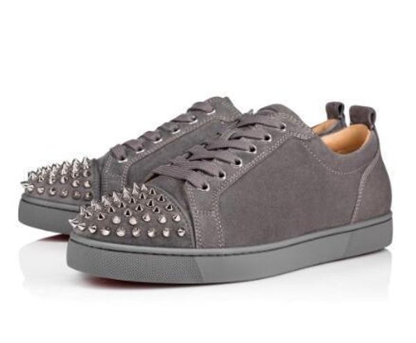 

snakeskin red bottom casual shoes designer high skate sneakers men womens casual shoes brand new comfort sneakers d09, Black