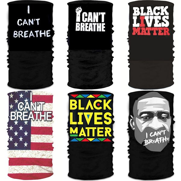 

i cant breathefashion usa flag magic headscarf bandana cycling masks head neck scarves windproof sport camouflag face mask with filtere #864, Black