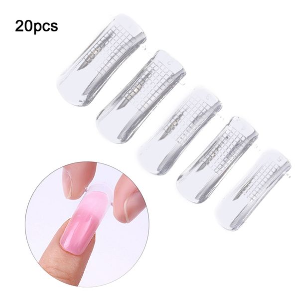 

20/100pcs/set fake fingernails false nails artificial transparent full cover fake nail manicure art tool, Red;gold