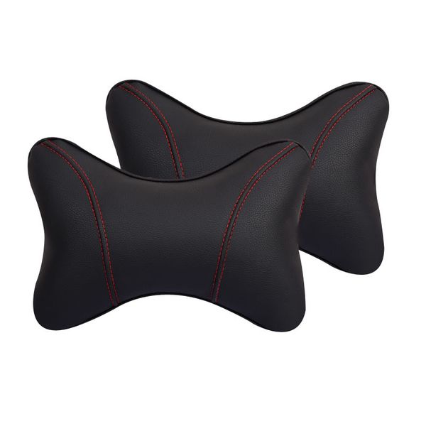 

2 pcs car travel pillow auto headrest cervical pillow car accessories driver's head restraint in automotive product
