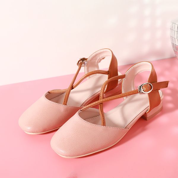 

spring summer girls princess shoes comfortable baotou sandals soft light non-slip hollow casual shoes ball party leisure time t200411, Black;red