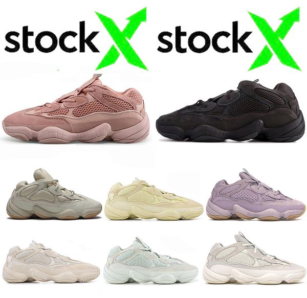 

2020 новый 500 soft зрение камень кроссовки blush desert rat bone white 500s соль полезность черный kanye west мужские тренеры тапки, White;red